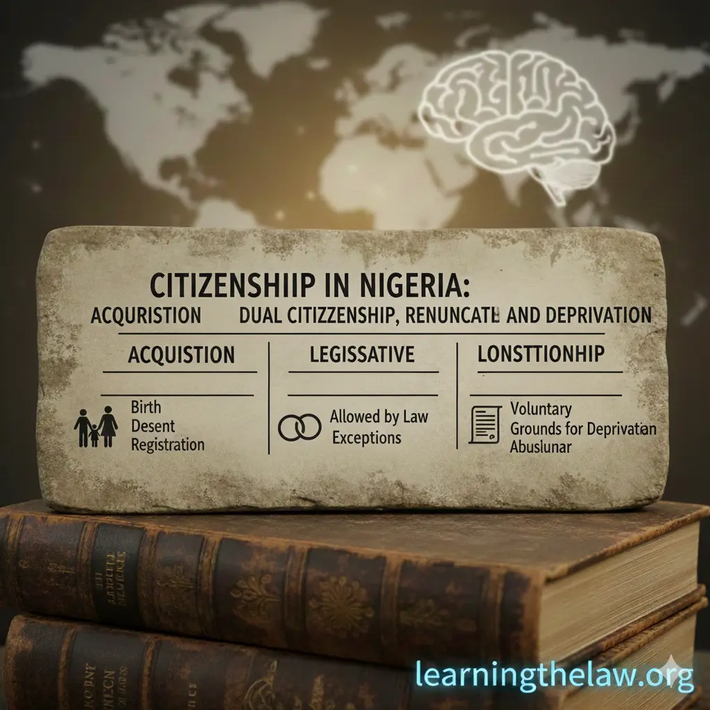 CITIZENSHIP IN NIGERIA